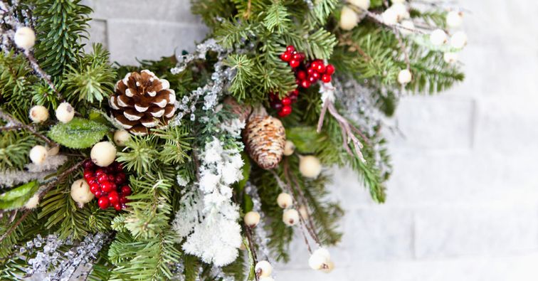 Luxury Christmas Door Wreath Workshop