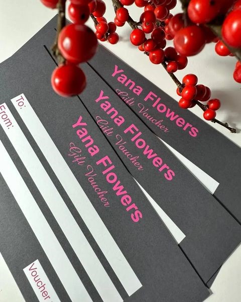 Gift Vouchers for Flowers Cookstown